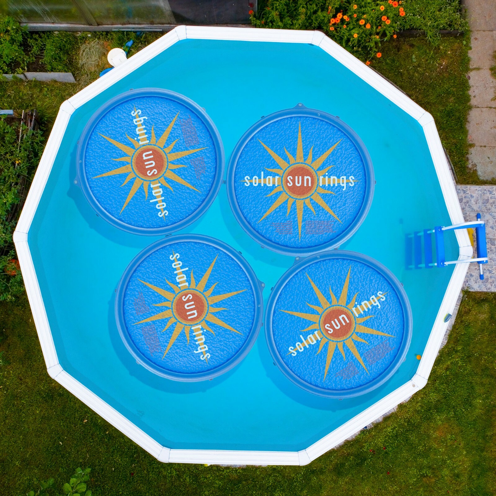 Solar Sun Rings For Above Ground and In-Ground Swimming Pools