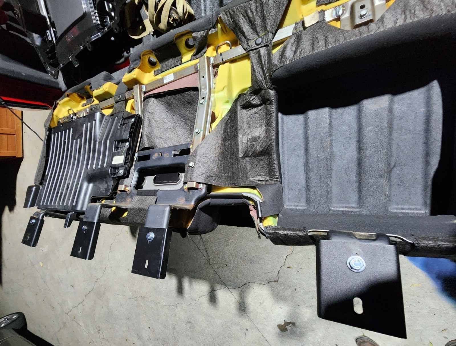 2019-2025 Chevy Silverado GMC Sierra w Cargo Bins Rear Seat Lift Kit 2" inch