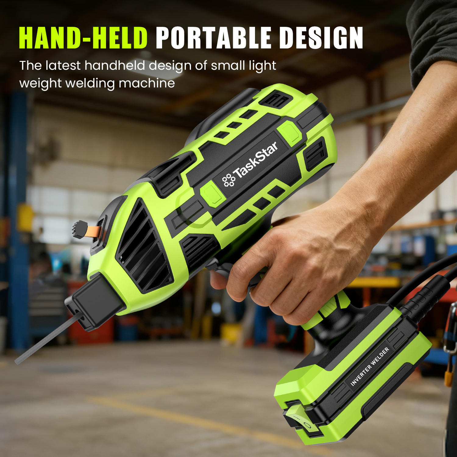 Electric Welder Handheld Welding Machine Kit 4600W Portable Arc Welder Gun Tools