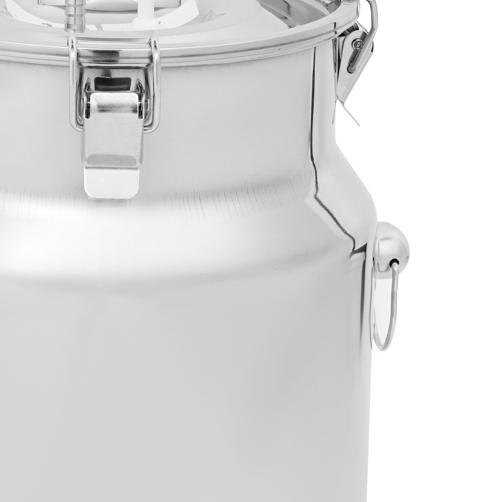 Pulsation Electric Cow Milking Machine Milking Equipment 10L Stainless Steel