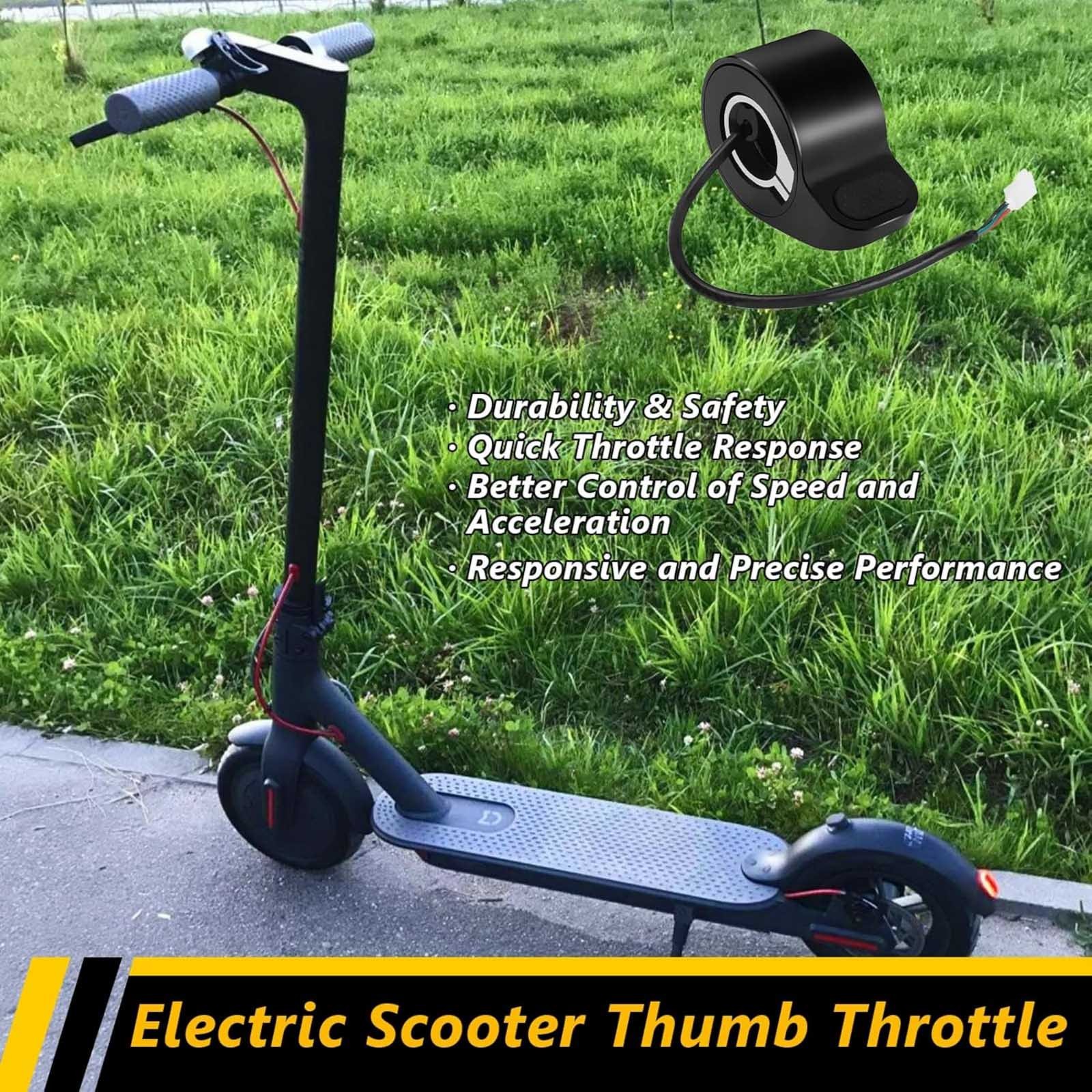 3-Wire Thumb Throttle Replacement For GOTRAX Hiboy Electric Scooter Models