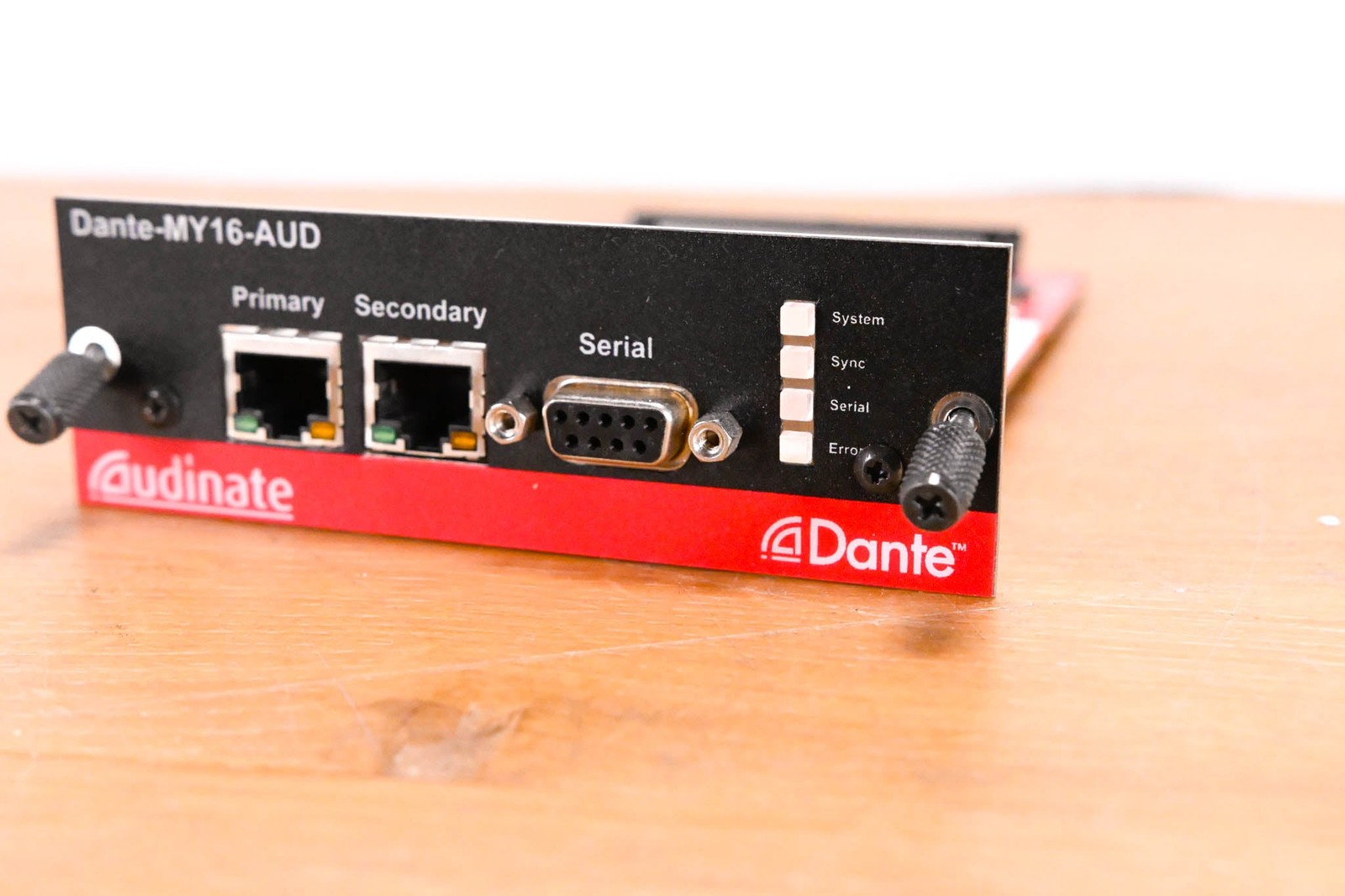 Audinate Dante-MY16-AUD 16-Channel Dante Network I/O Card CG01T36