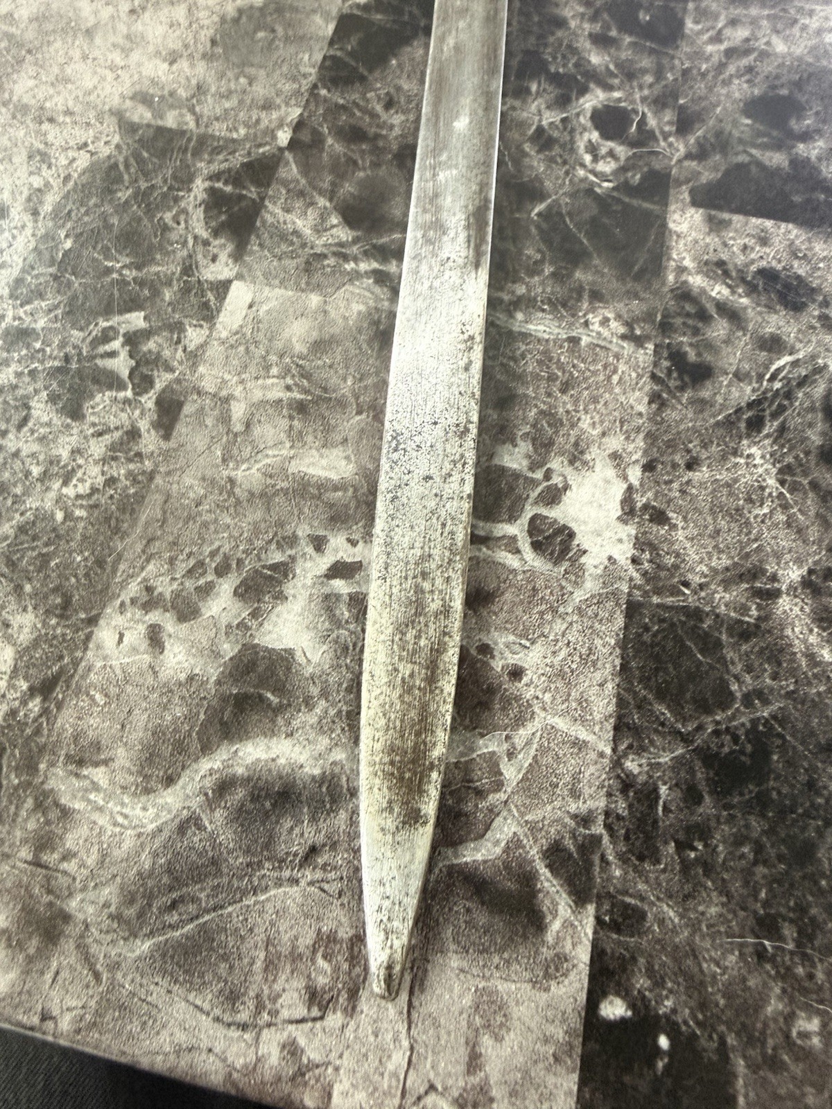 Model 1872 Springfield US Officer Sword Brass Guard with Nickel Scabbard