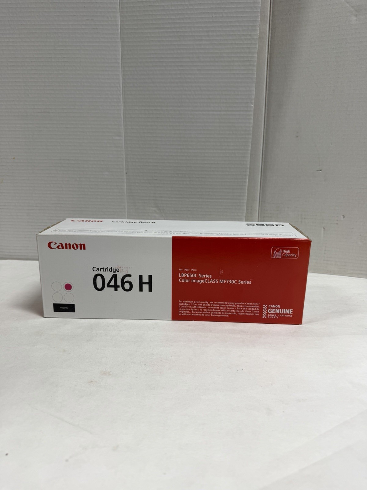 Genuine Canon 046H Magenta Toner High Capacity New Factory Sealed See Photos