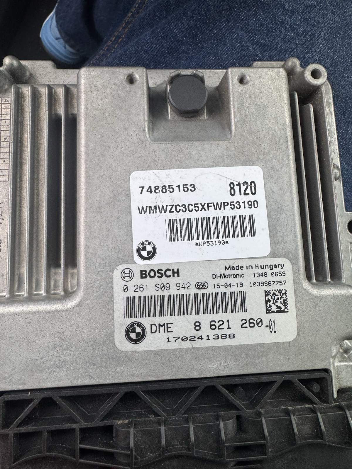 Mini Cooper Ecm Computer ECU ECM Engine Control Module Unit DME OEM