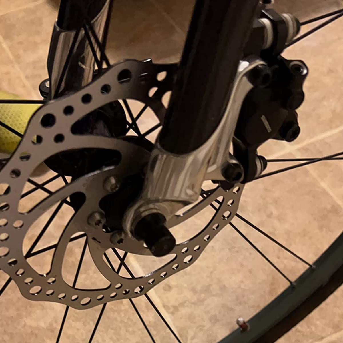 2Pcs 160mm Disc Brake Rotor Stainless Steel Bike Disc Brake Rotor with 6 Bolt...