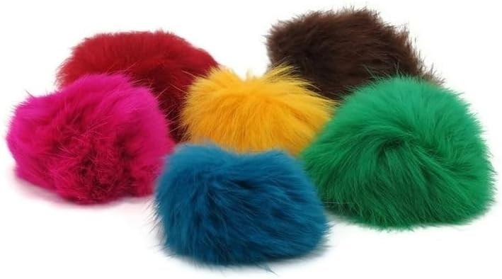 Go Cat Bat Around Rabbit Fur Balls bulk you pick quantity Kittens fun MEOW