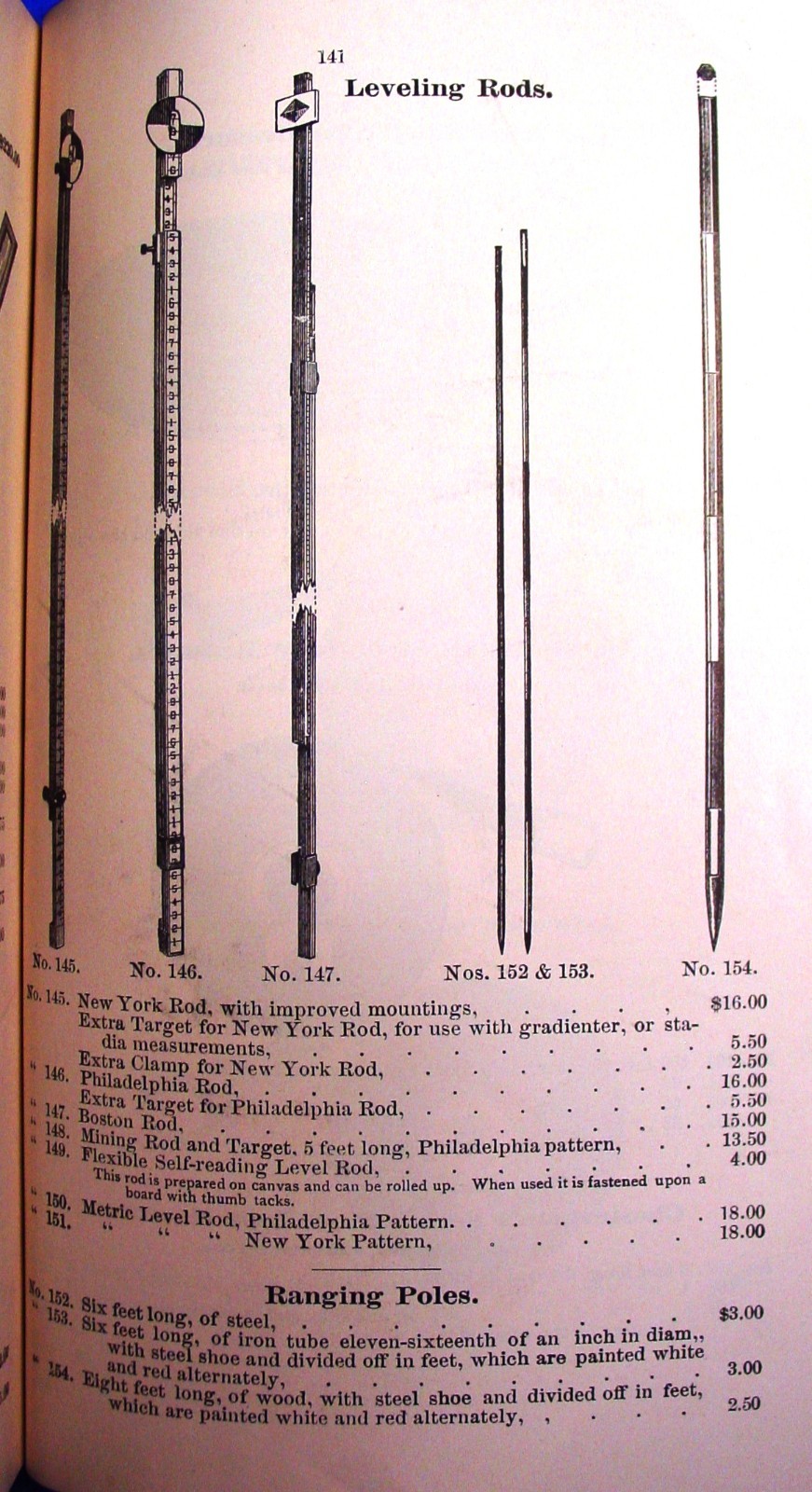 1894 Buff Berger Surveying Insts. Catalog