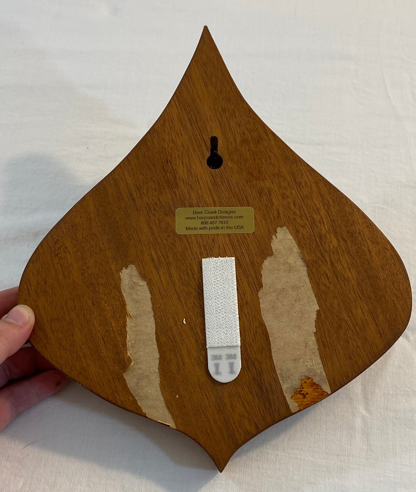 DEER CREEK DESIGNS HUMMINGBIRD DOOR HARP CHIME