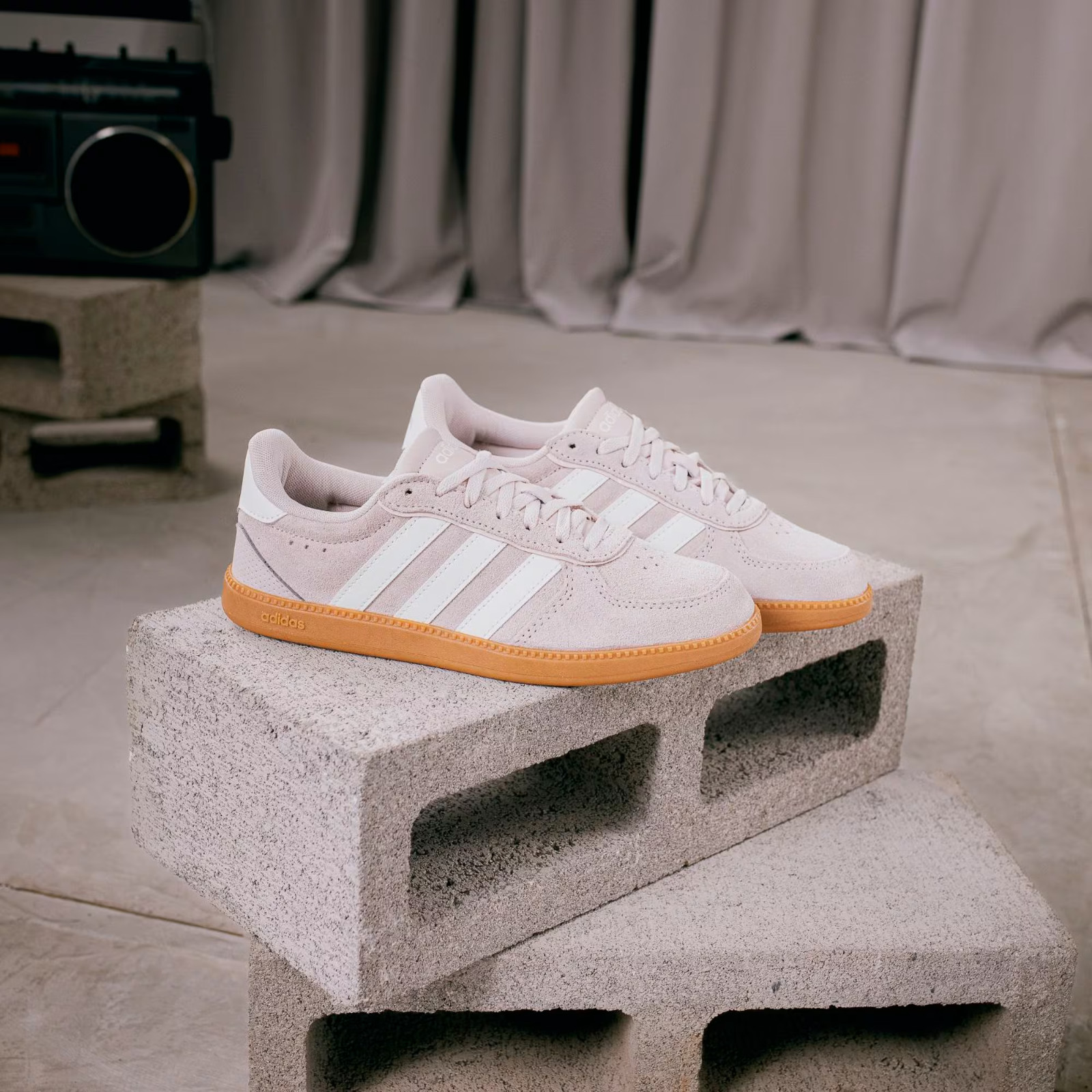 Adidas Women's Breaknet Sleek 'Putty Mauve' Shoes JQ8268