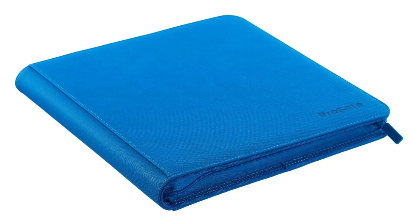 Pro Safe 9-Pocket Zipper PRO-Binder Album Navy Blue 360 CCG Pokemon Magic Cards