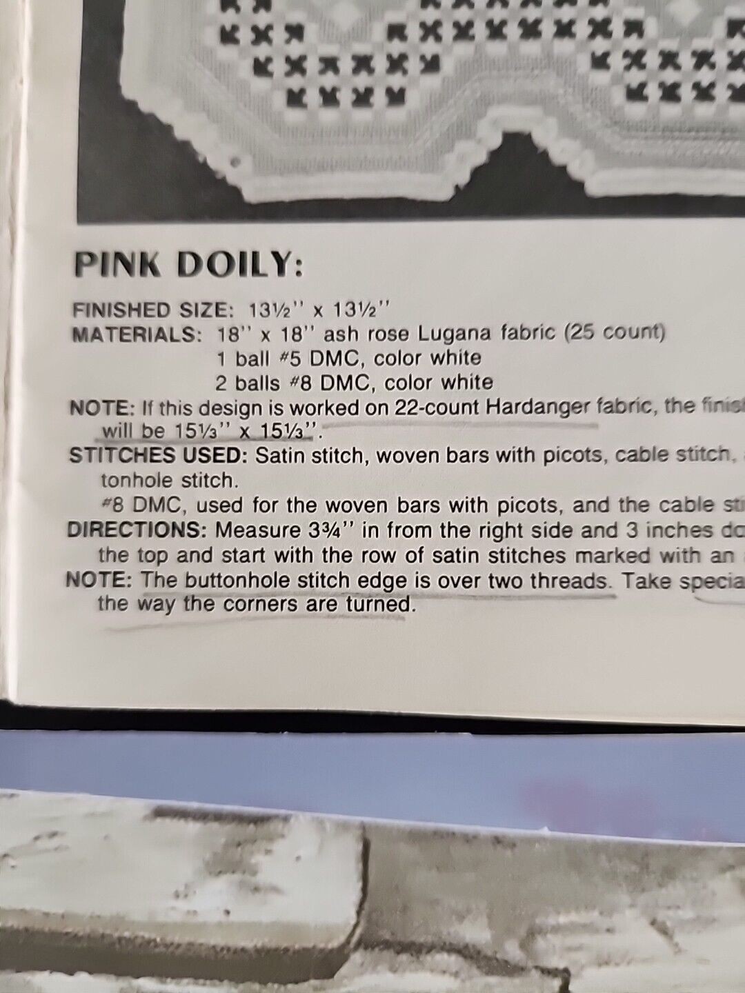 Hardanger Pattern 4 Books Beginner Keepsakes III Kay's Creations Advanced Chart