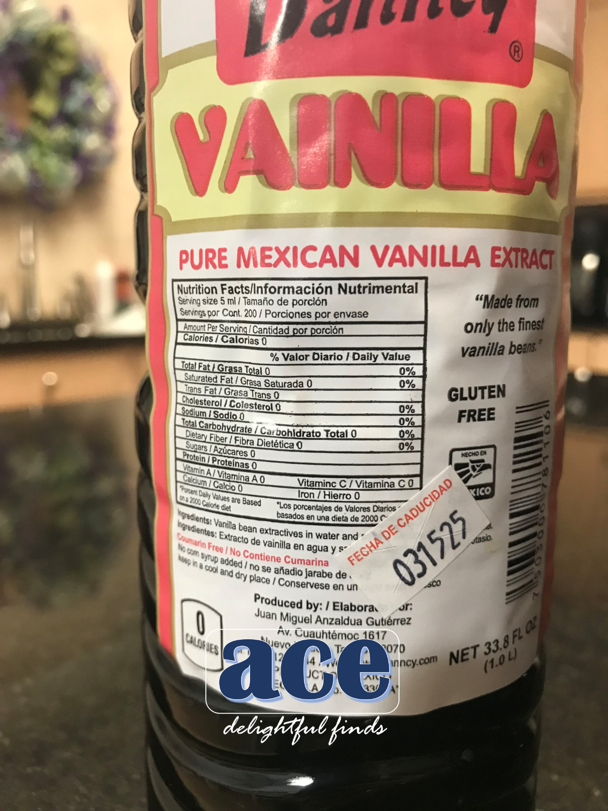 Danncy Pure Mexican Vanilla Extract