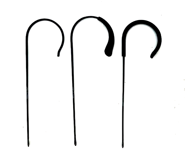 Replacement Wrap Around Cable Arms for Ray Ban aviators Black or Shiny Gold