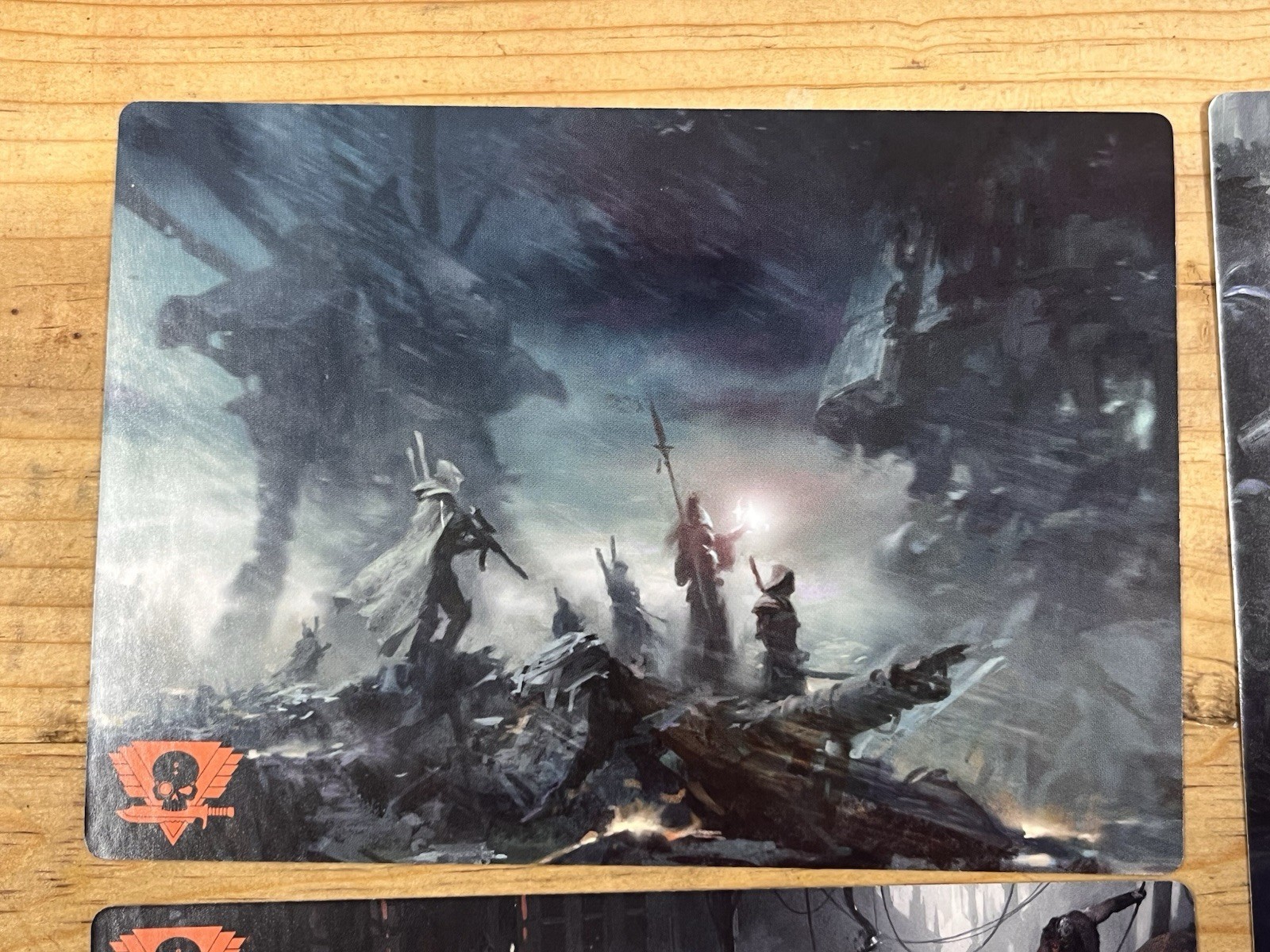 Warhammer 40k 40,000 KILL TEAM Promo Art Cards, Sleeves, Dogtags & Badges SET