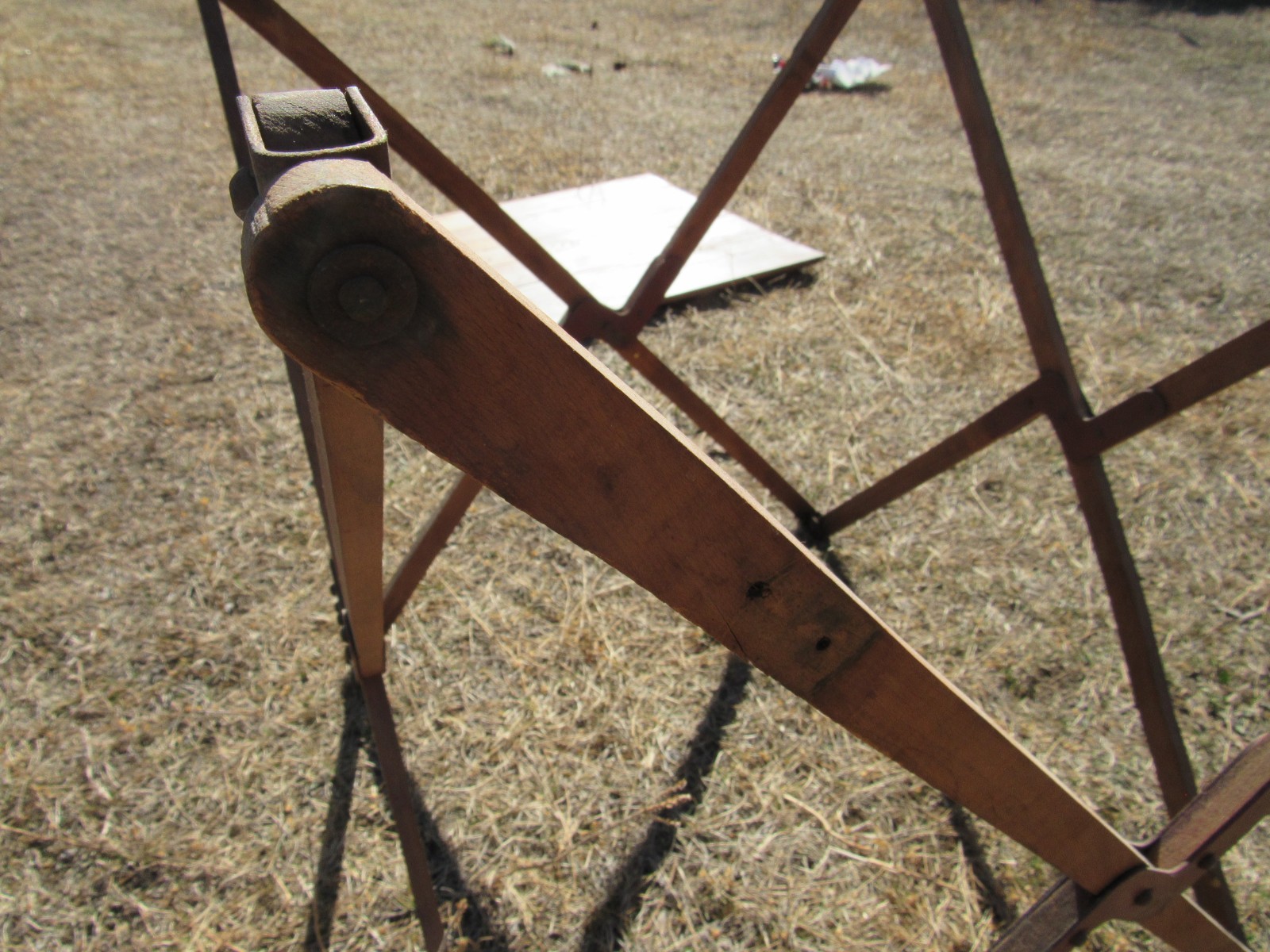 Civil War Original Officers Campaign Folding Mess Table 1860s