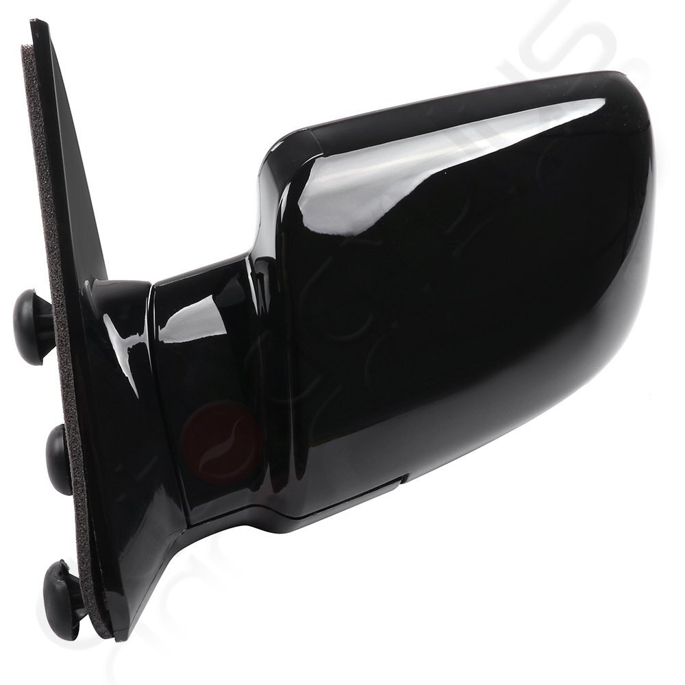 Side View Manual Fold Mirrors Pair For 1988-1998 GMC Chevy Pickup Truck Black