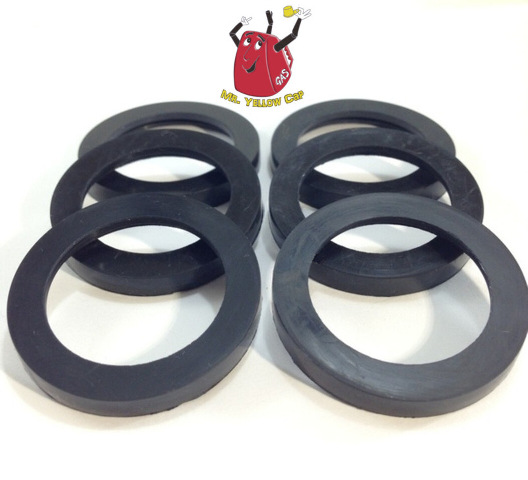 6 New Rubber Gaskets Gas Can Spout Gott Rubbermaid Blitz Wedco Scepter Eagle