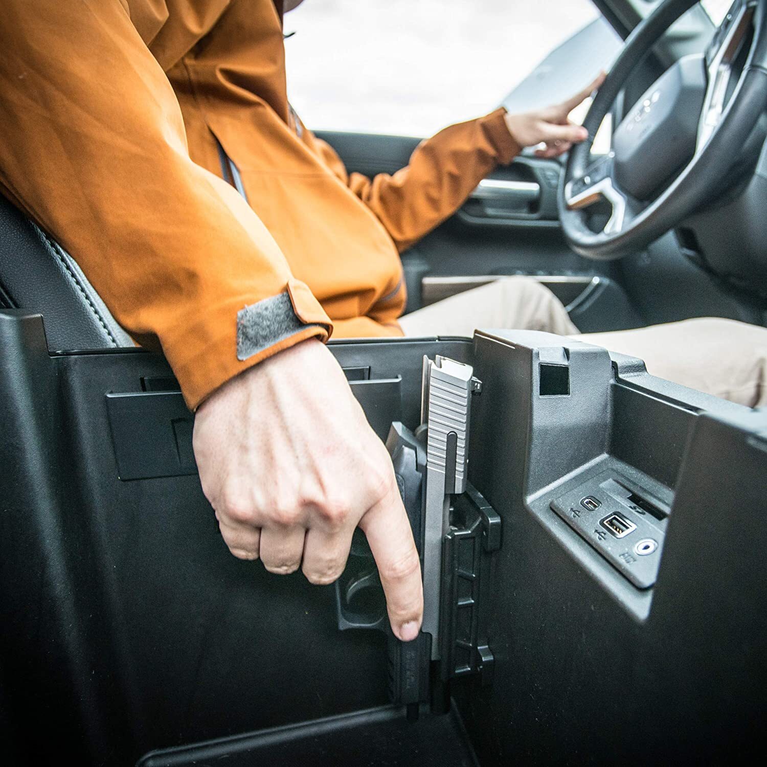 Quickdraw Gun Magnet Mount Holster Handgun Mount for Vehicle Truck Car Wall Safe