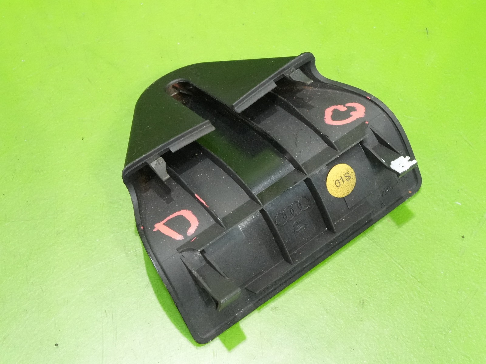 00-06 Audi TT OEM 8N8827519A rear back hatch liftgate striker U hook cover trim