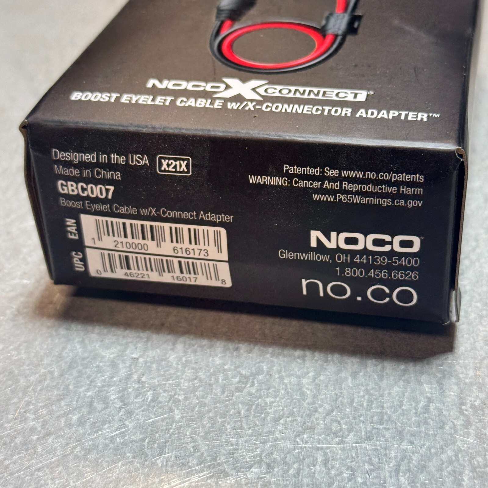 NOCO GBC007 14-Inch Boost X-Connect Adapter Extension Cable for GB20, GB40,...