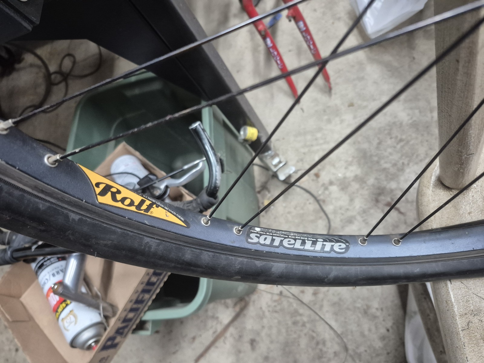 Vintage Rolf Satellite Wheelset 26" Very Rare