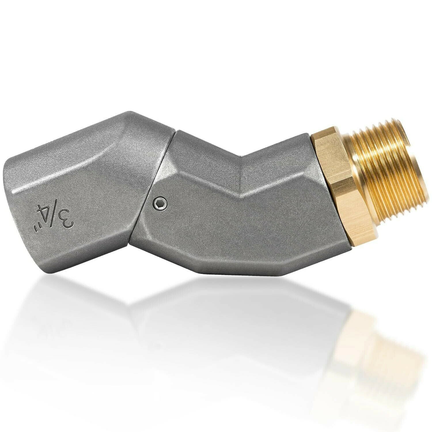 3/4 Inch NPT Fuel Swivel Joint: 360° Rotate, Prevent Hose Kinking