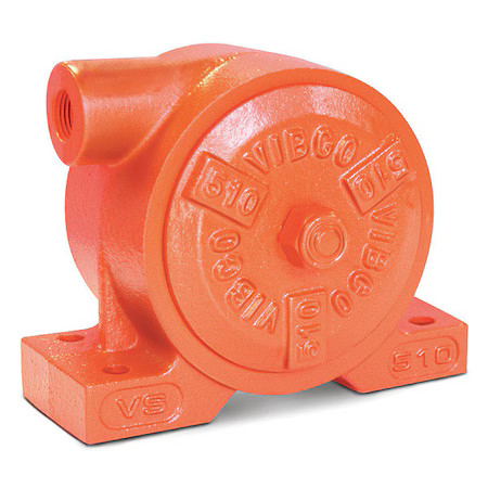 Vibco Vs-510 Pneumatic Vibrator, 900 Lb, 4000 Vpm, 80Psi