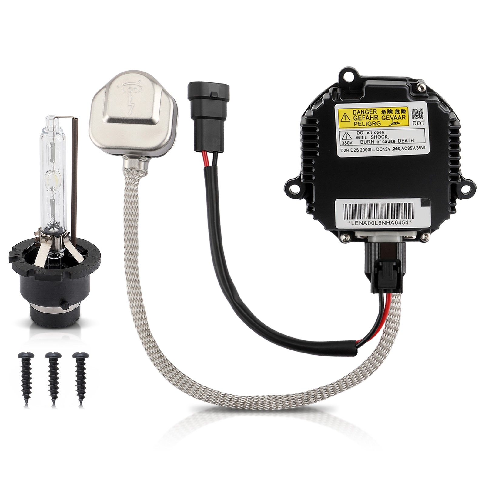 HID Xenon Headlight Ballast Control Module & Igniter & Bulb For Infiniti Nissan