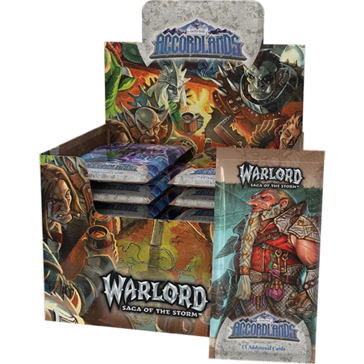 Warlord: Saga of the Storm TCG Into the Accordlands Booster Box