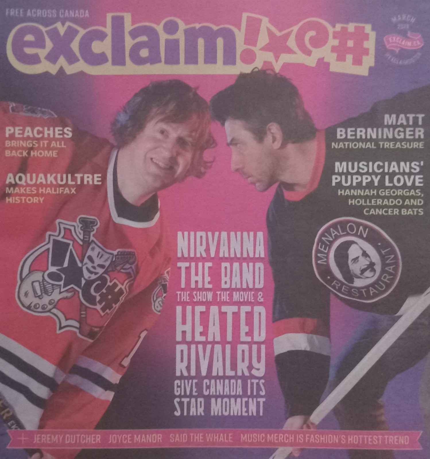 Exclaim! Magazine Nirvanna The Band Show Movie Heated Rivalry Canadian TV Music