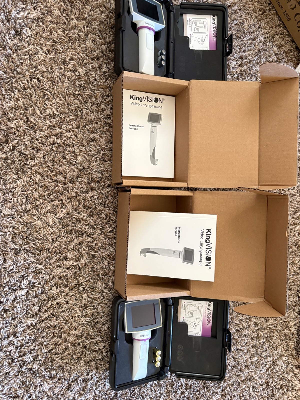 King Vision Video Laryngoscope BRAND NEW