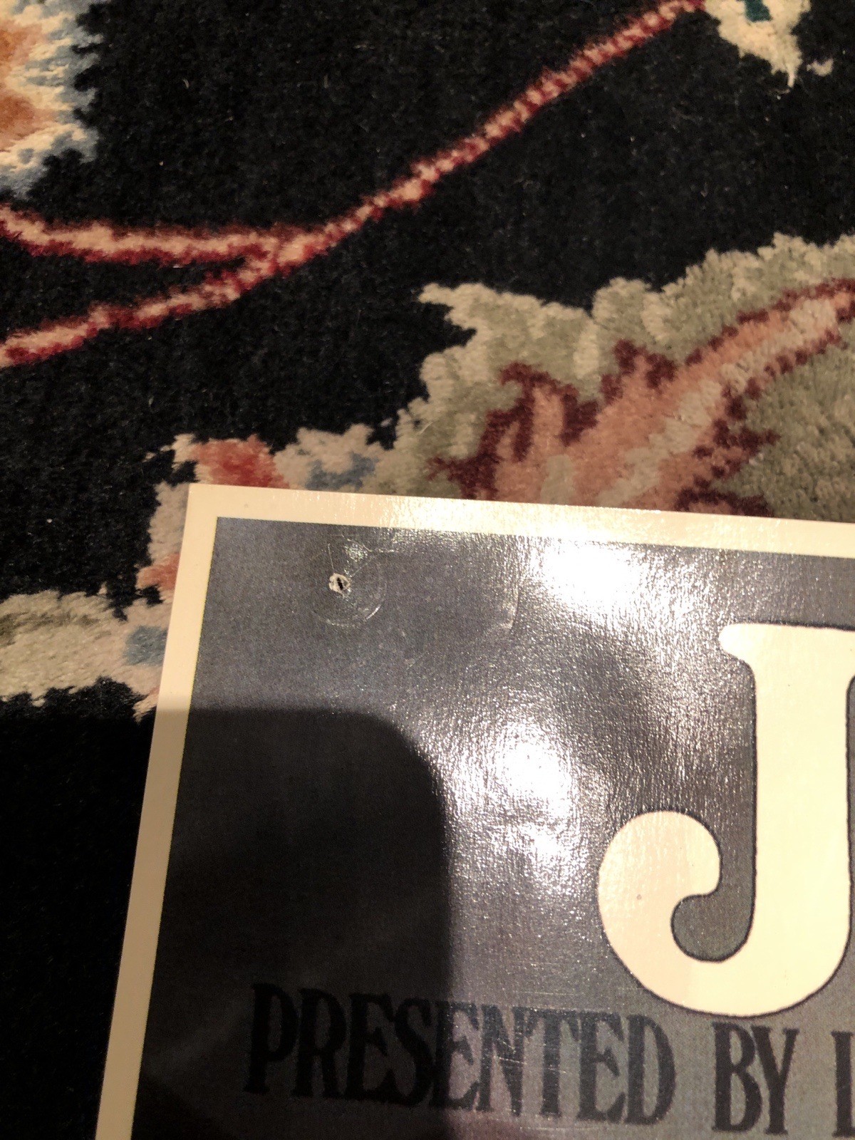 Jimi Hendrix - Presented by Lippmann + Rau - German Concert Poster Litho NICE!