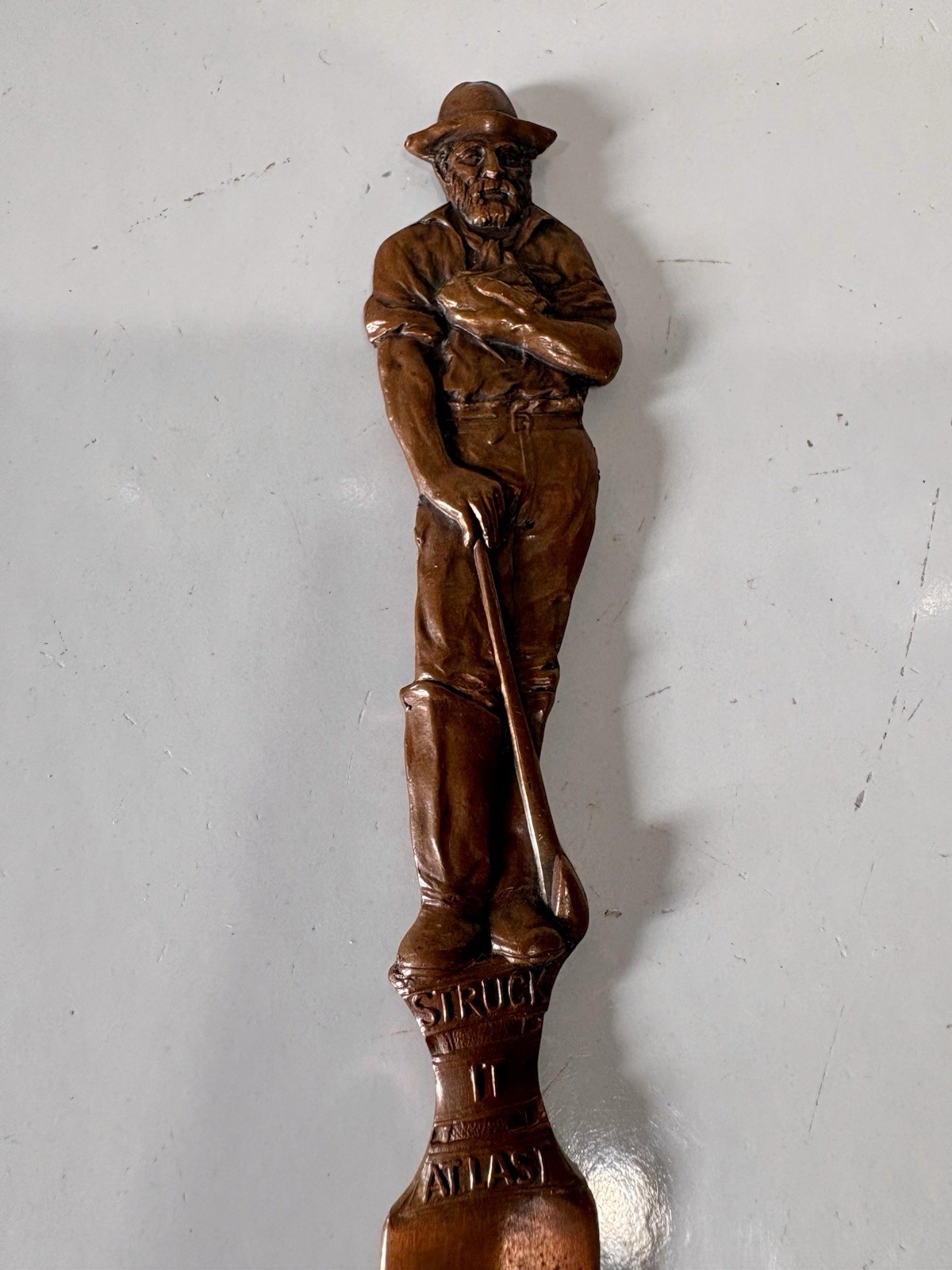 Butte Montana Copper Mining Town Souvenir Mail Opener And Tea Spoon Set.