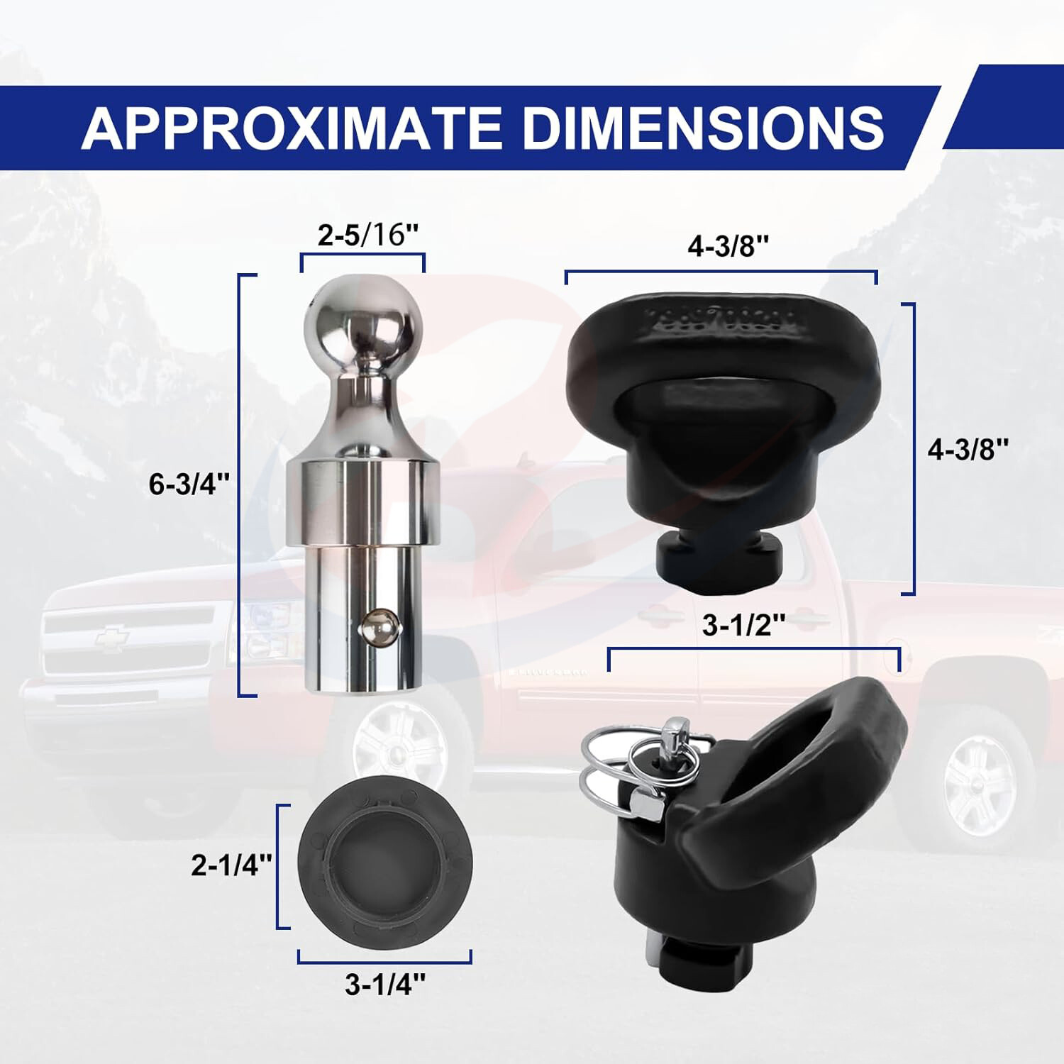 NEW OEM Puck System 2-5/16" Ball Gooseneck Kit for Ram 2500 3500 38000 lb 60638
