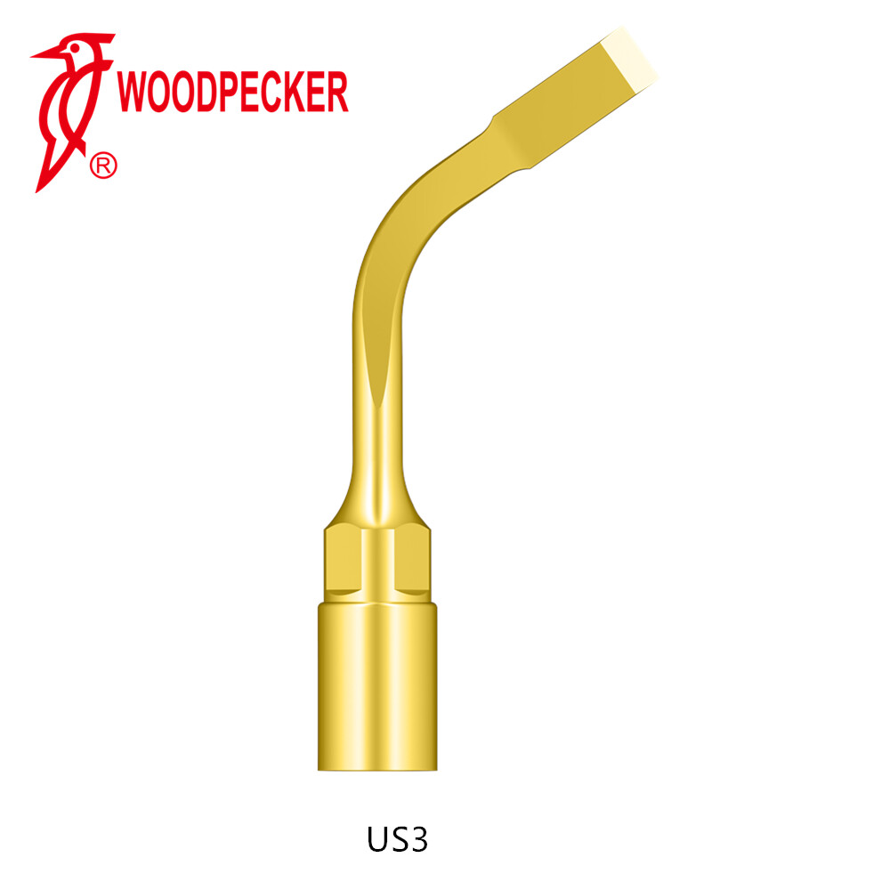 Dental Piezo Scaler Ultrasonic Bone Surgery U Tips Fit NSK Woodpecker US-II LED