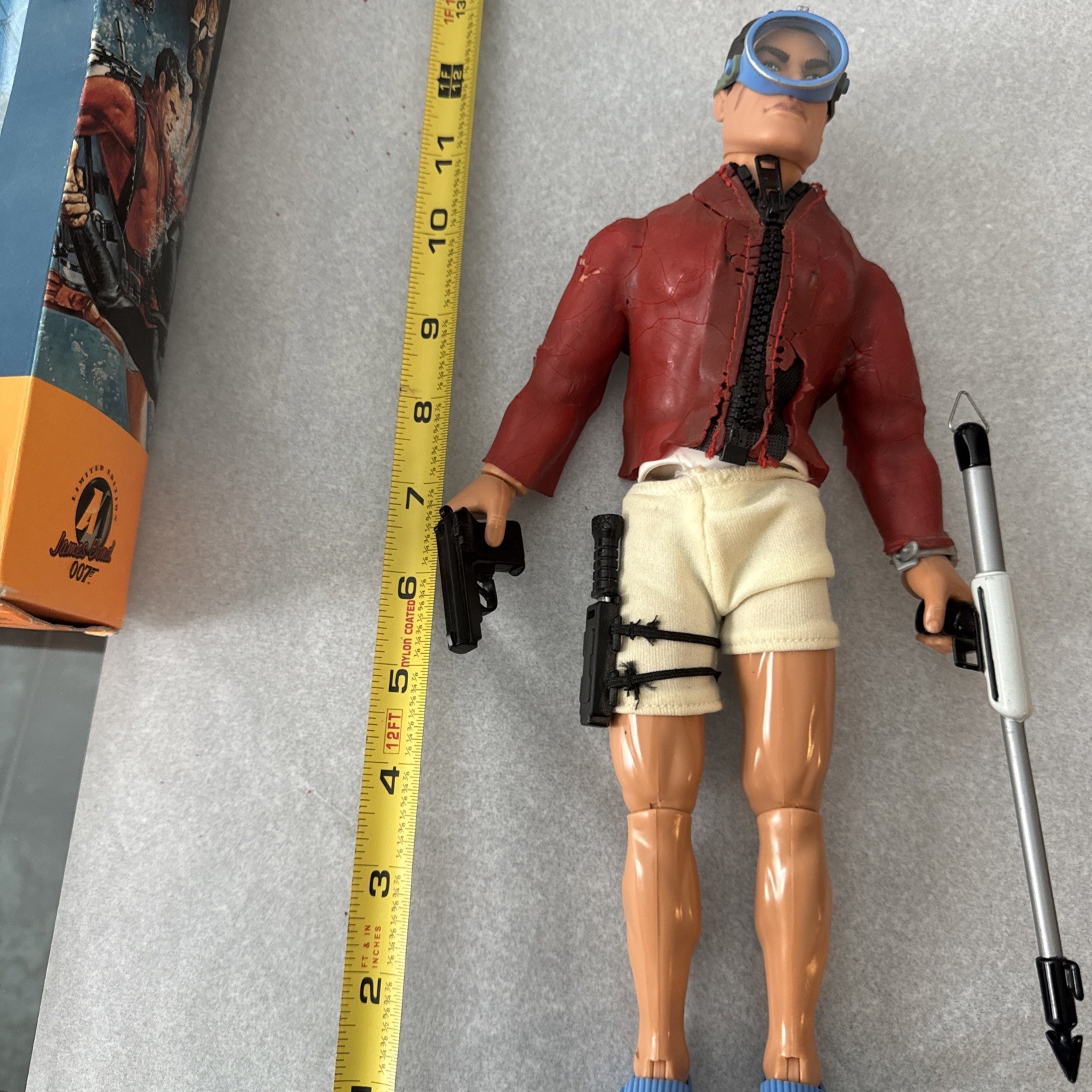 1997 Hasbro Action Man James Bond 007 Thunderball Fast Ship