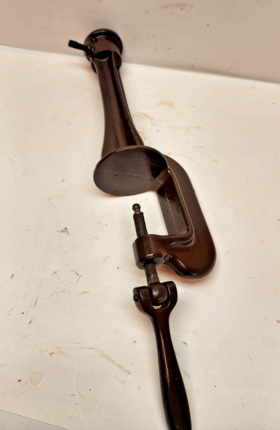 Clamp On Stand Only, for Metal Working Bead Roller Crimper