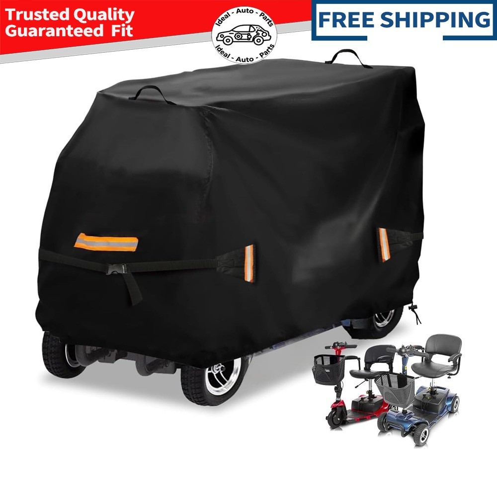 Mobility Scooter Cover 600D All-Weather Protection - 49"x 23"x 39"