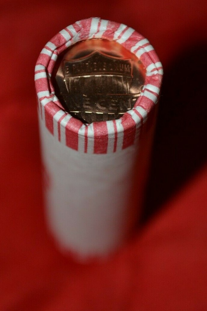 2010 D Lincoln Penny Roll - Shield Design - Uncirculated Bank Roll