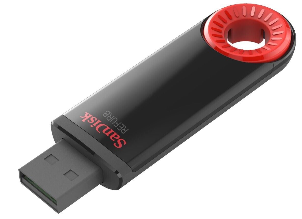 Lot 10 x SanDisk 32GB Cruzer Dial USB Flash Memory Pen Drive SDCZ57-032G 32 GB