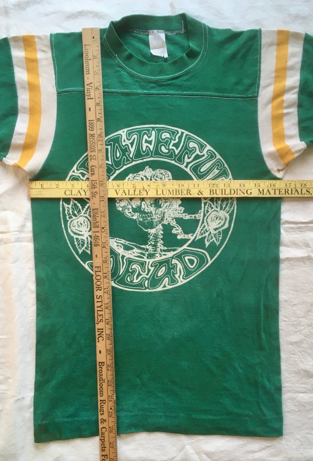 1979 Grateful Dead Spartan Stadium Vintage T-shirt USA Single Stitch