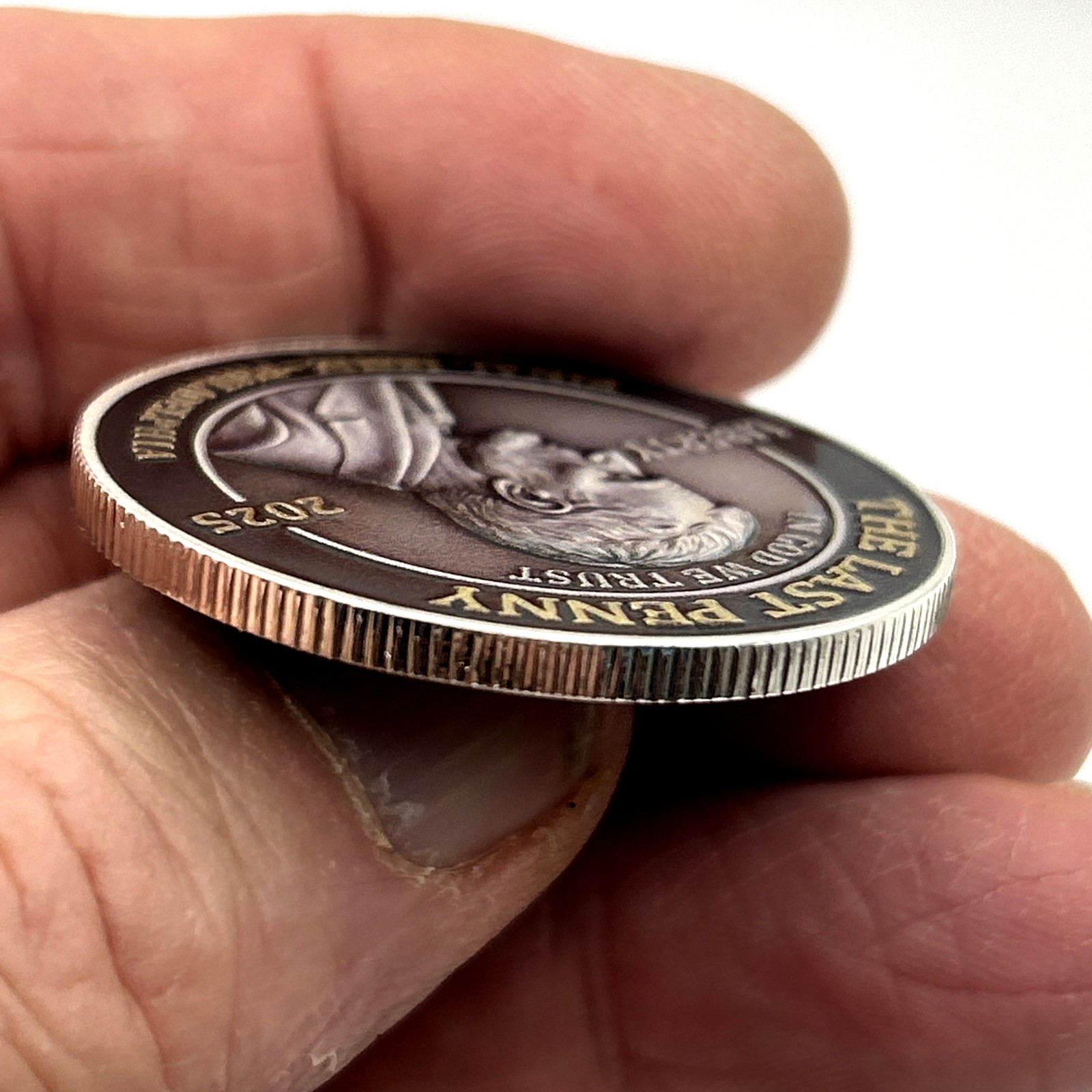 The *Final Cent Tribute* 1793 -2025 - R.I.P. Penny Commemorative Coin Medal