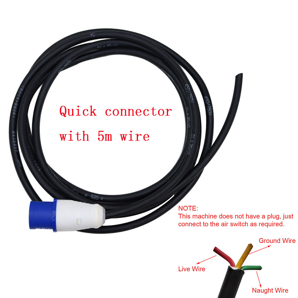 Concrete Floor Grinding Machine with Dust Box 5 Grinding Disc 220V Floor Grinder