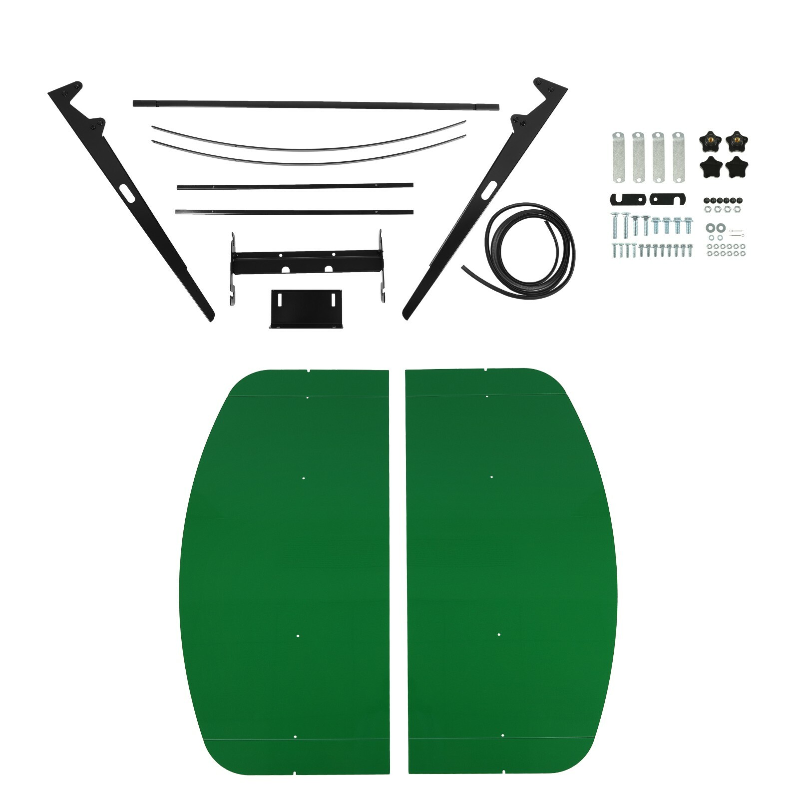 Green Tuff Top 52 x 52 Tractor ROPS Canopy Umbrella, New