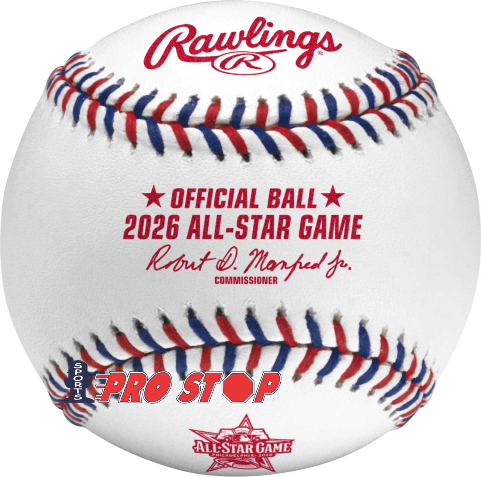 2026 Rawlings Official ALL STAR Game Baseball PHILADELPHIA PHILLIES - Cubed