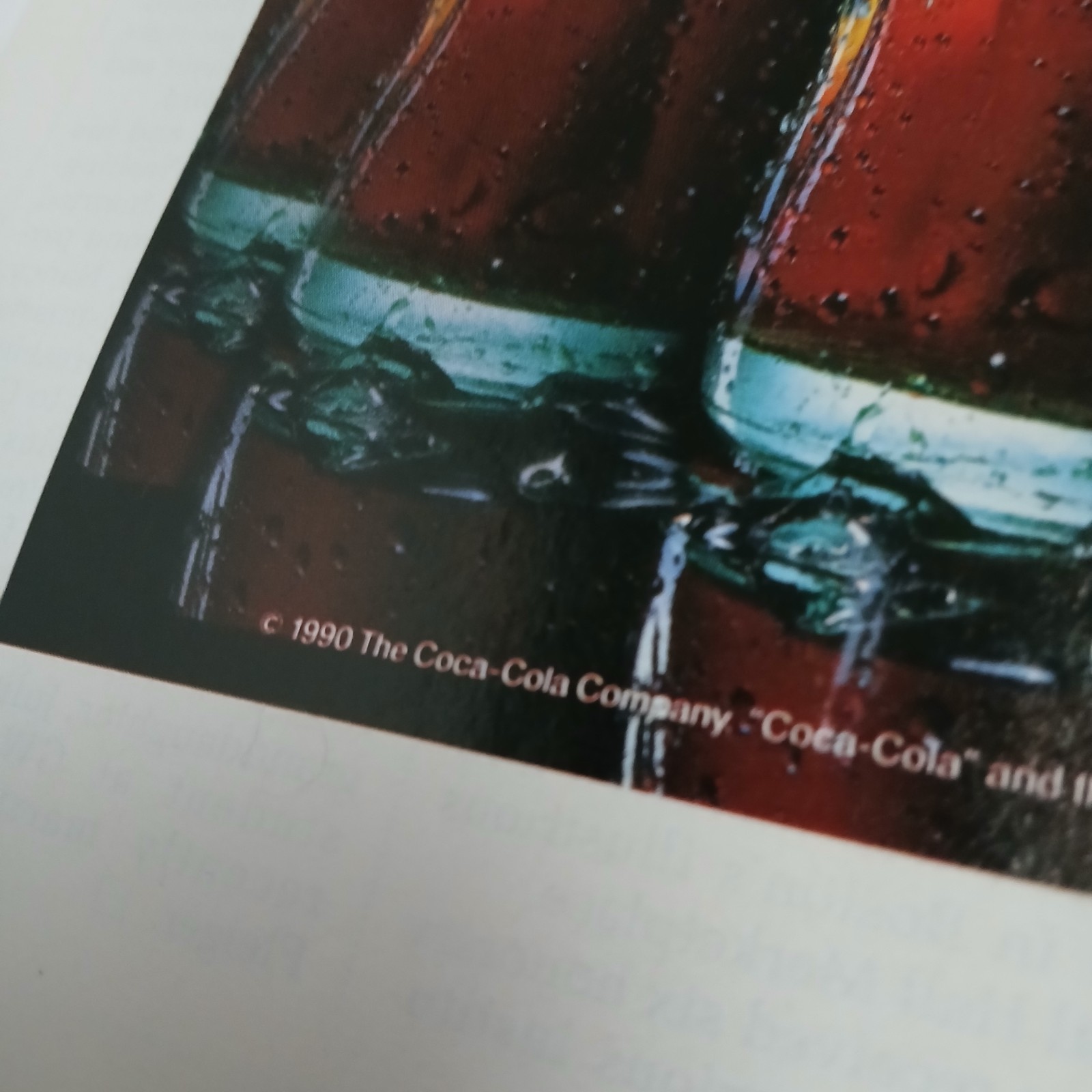 Vintage 1990 Coca Cola Cant Beat The Real Thing Print Ad Poster Coke Advertising