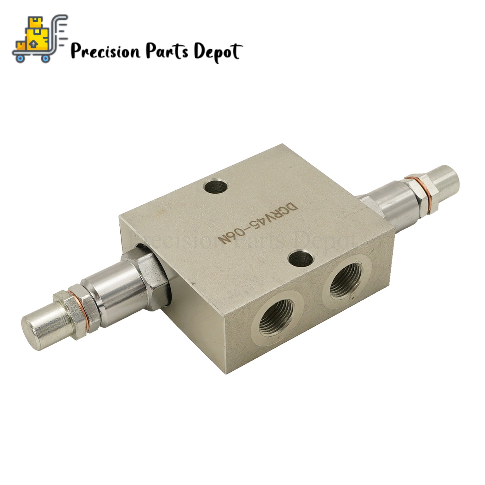 Dual Crossover Hydraulic Relief Cushion Valve 12 GPM Max Flow 3/8” NPT Ports