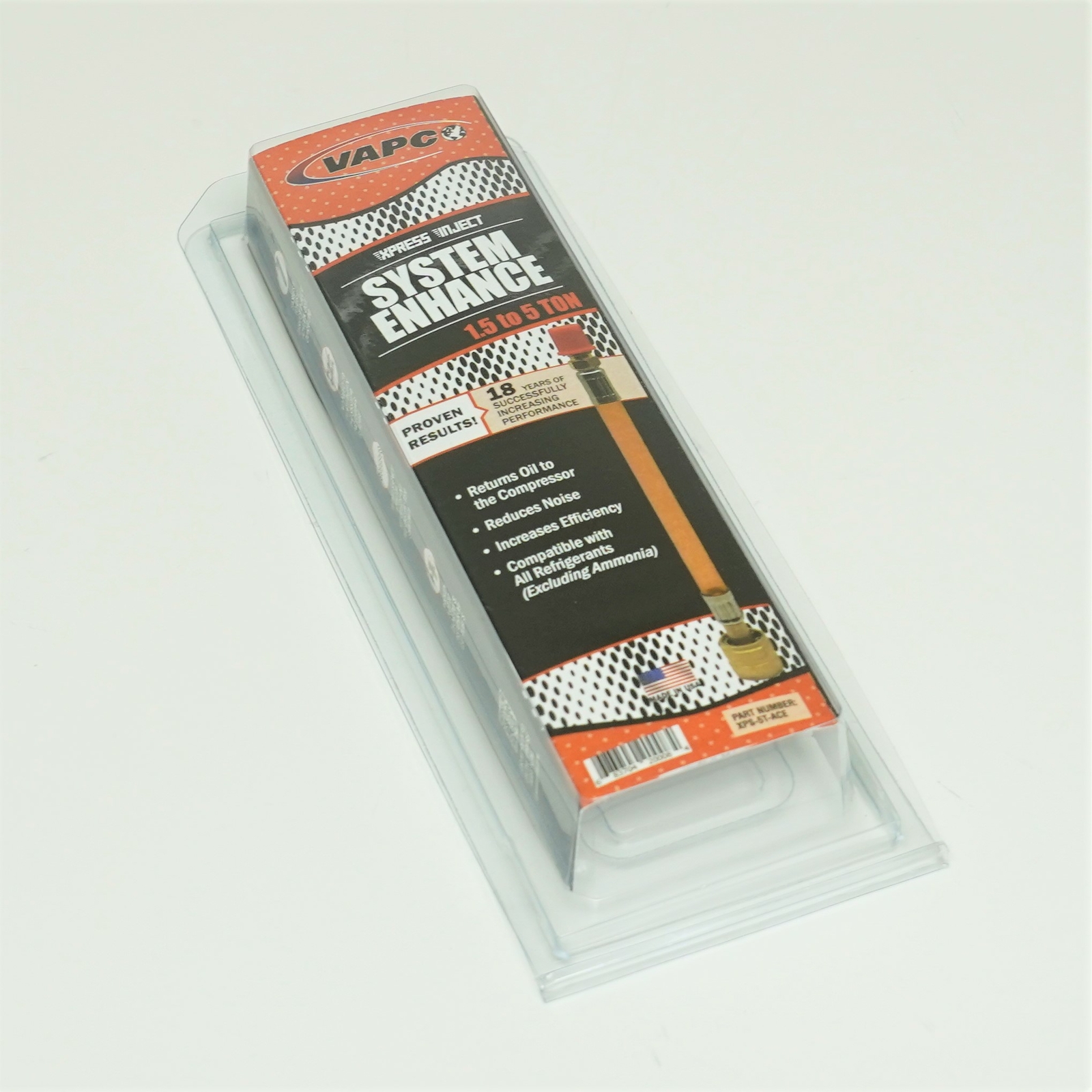 Vapco XPS-5T-ACE Xpress Inject A/C System Enhance for 1.5 to 5 Ton Units