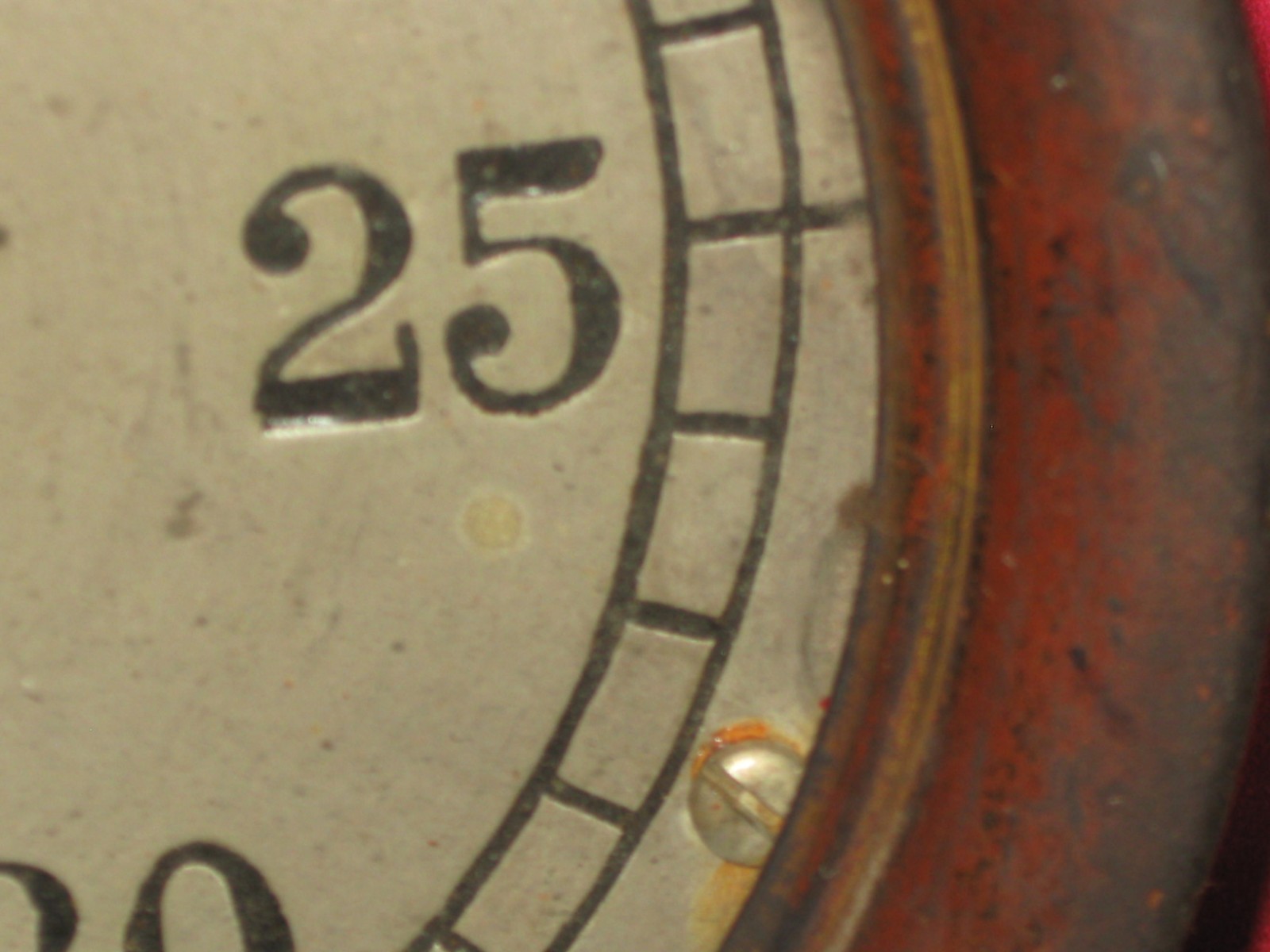 Antique Ashcroft Mfg Co Brass Steam 30 PSI Gauge Boiler Engine GREAT STEAMPUNK